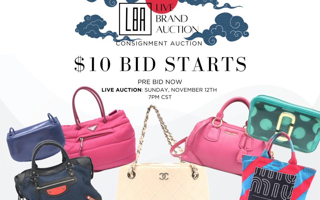 LBA Consignment Auction – $10 Bid Starts!
