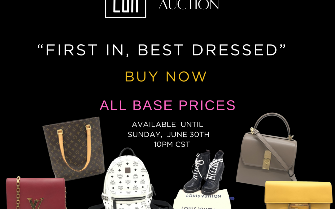 First In, Best Dressed – BUY NOW
