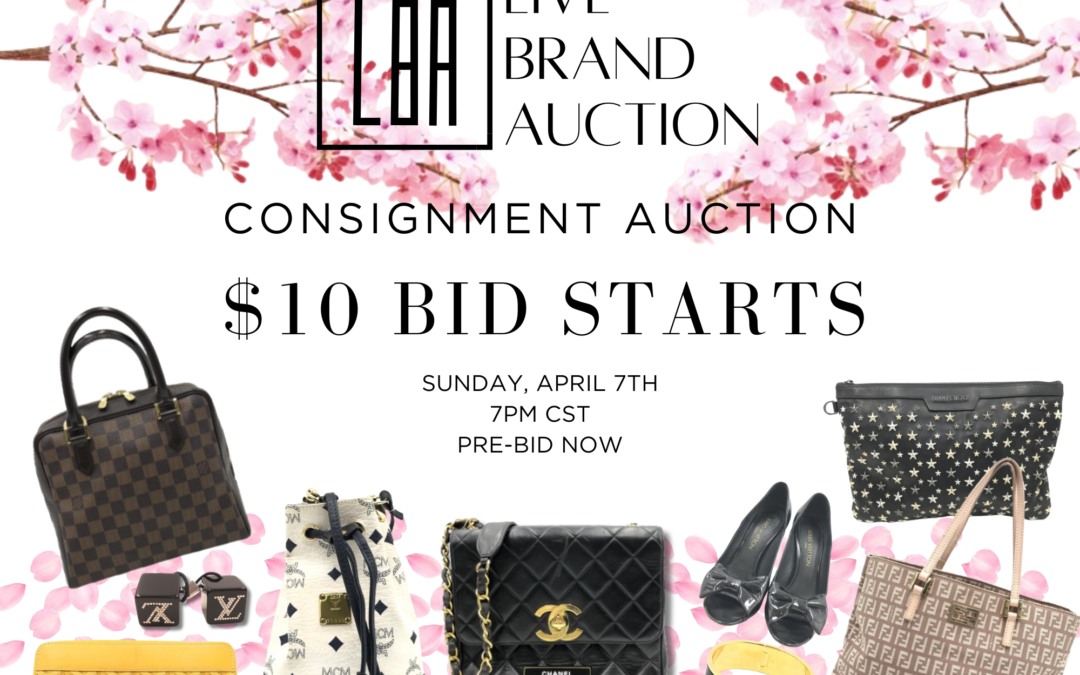 LBA Consignment Auction – $10 Bid Starts!
